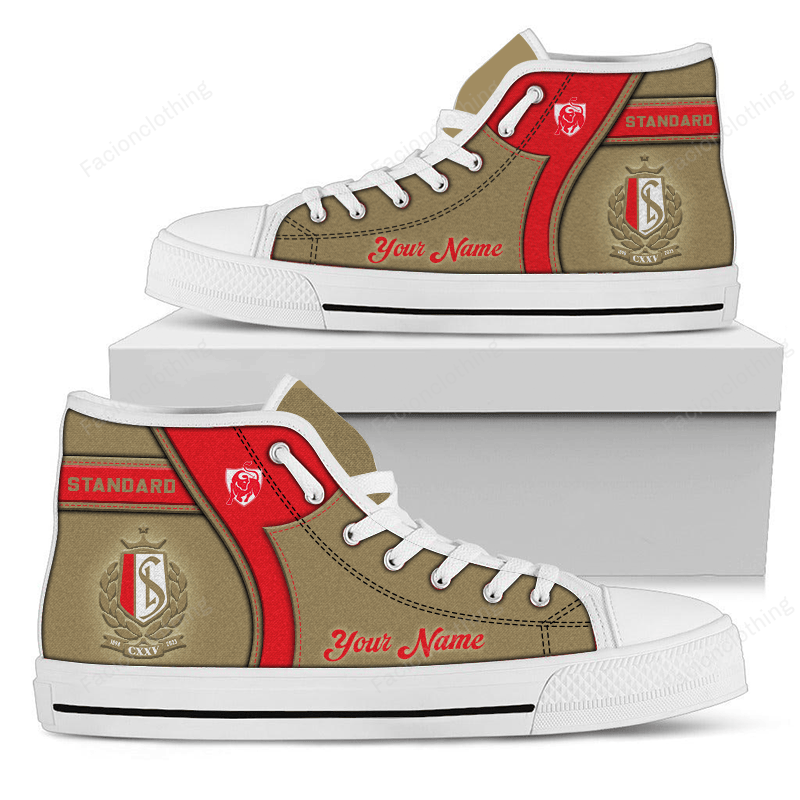 Standard Liege Personalized High Top Canvas Shoes