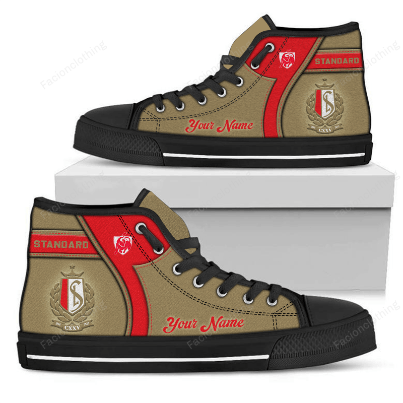 Standard Liege Personalized High Top Canvas Shoes