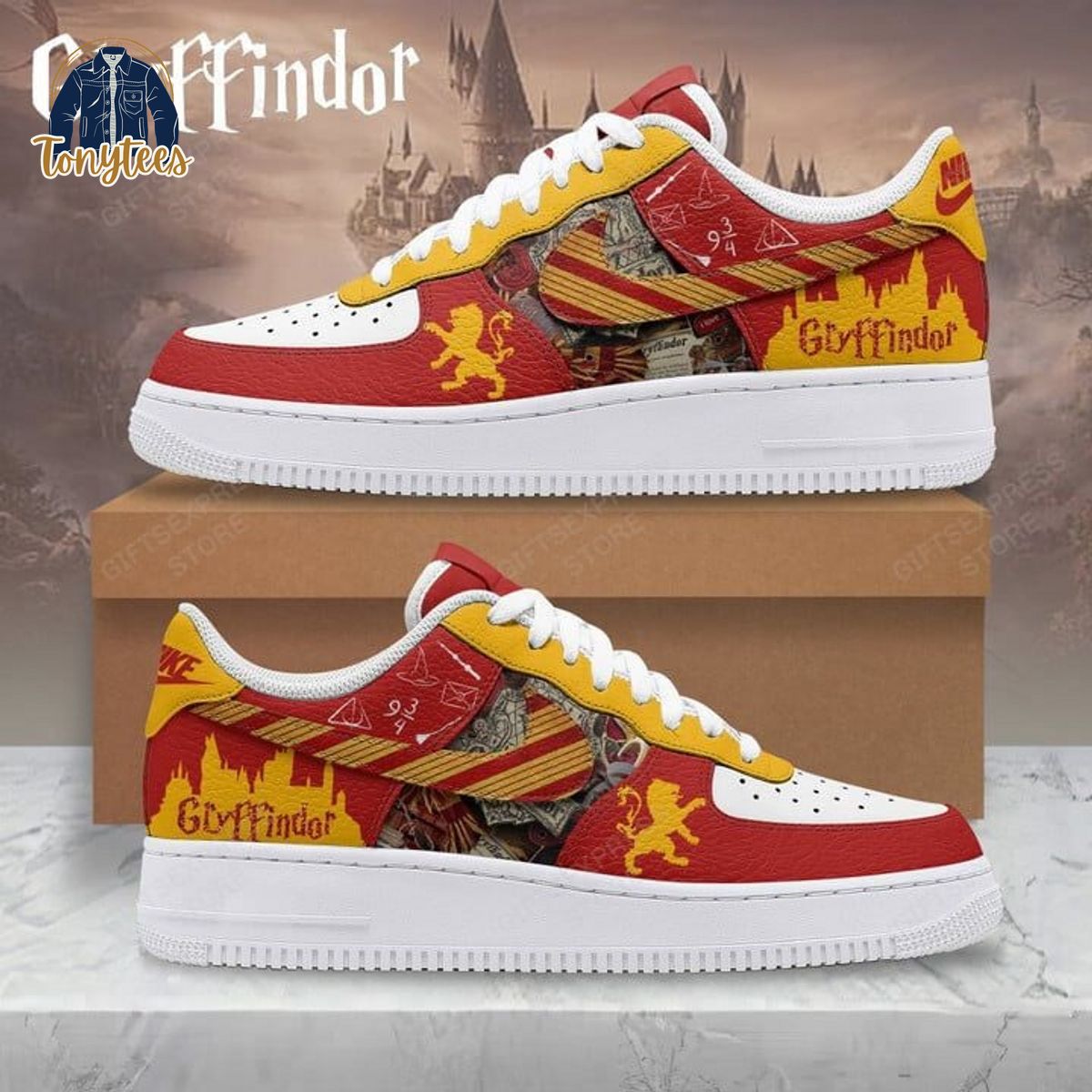 Harry Potter Gryffindor Air Force 1 Sneaker