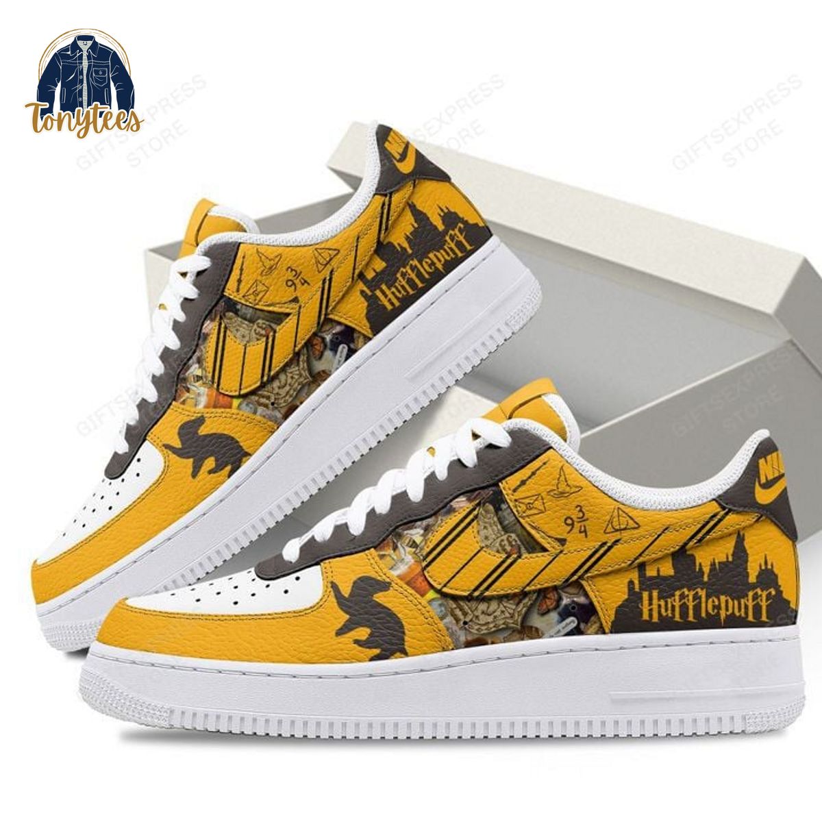 Harry Potter Hufflepuff Air Force 1 Sneaker