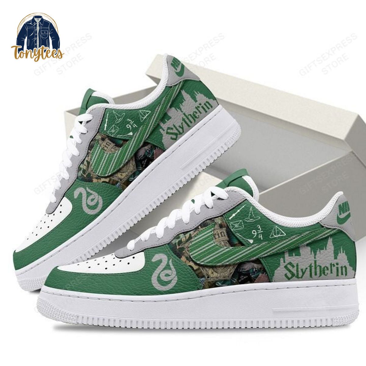 Harry Potter Slytherin Air Force 1 Sneaker