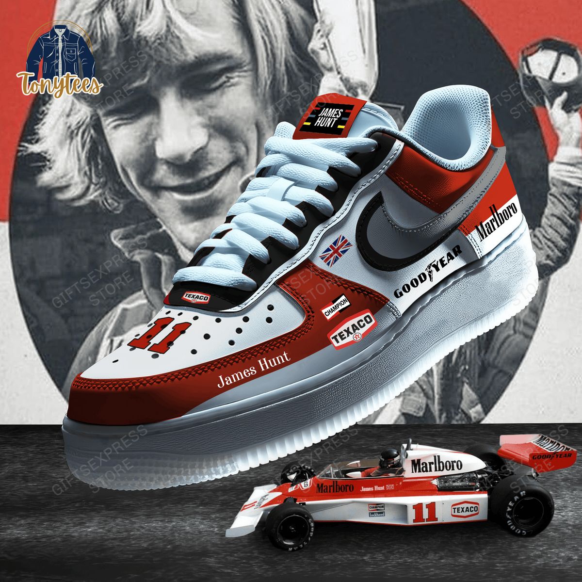 James Hunt Air Force 1 Sneaker