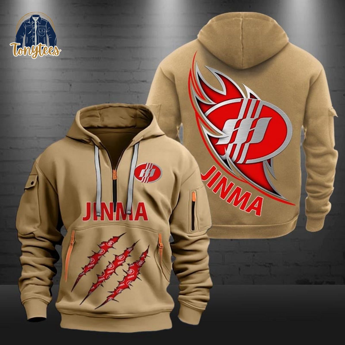 Jinma Tractors Heavy Hoodie