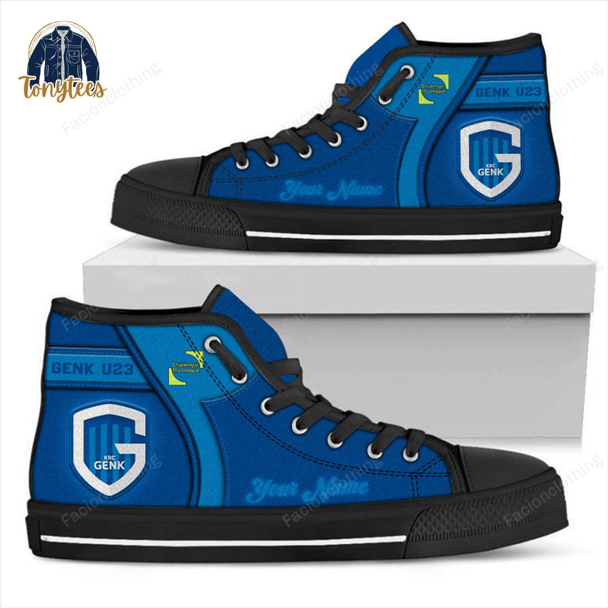 Jong Genk Personalized High Top Canvas Shoes