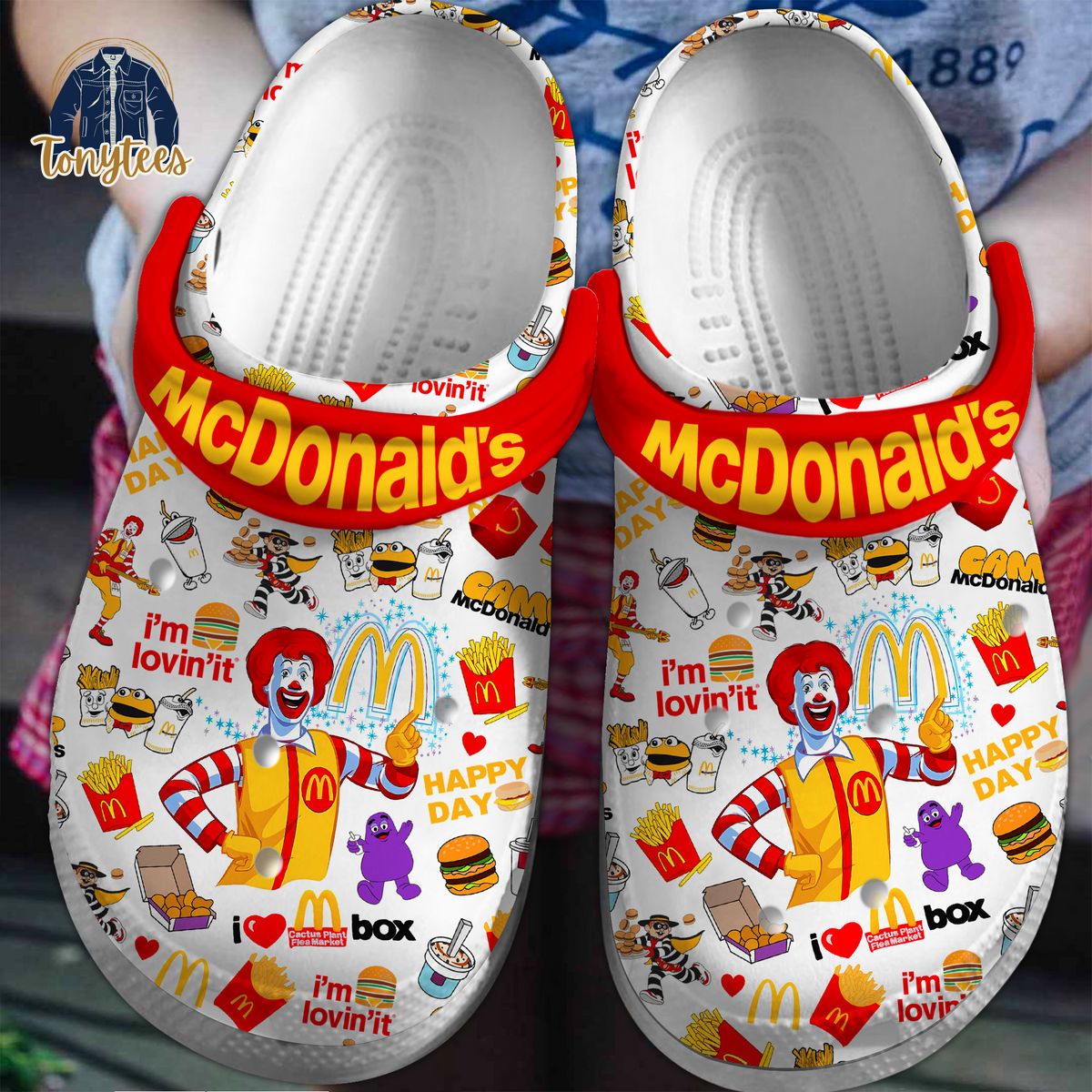 McDonald’s Happy Day Crocs Clogs Crocs Clogs