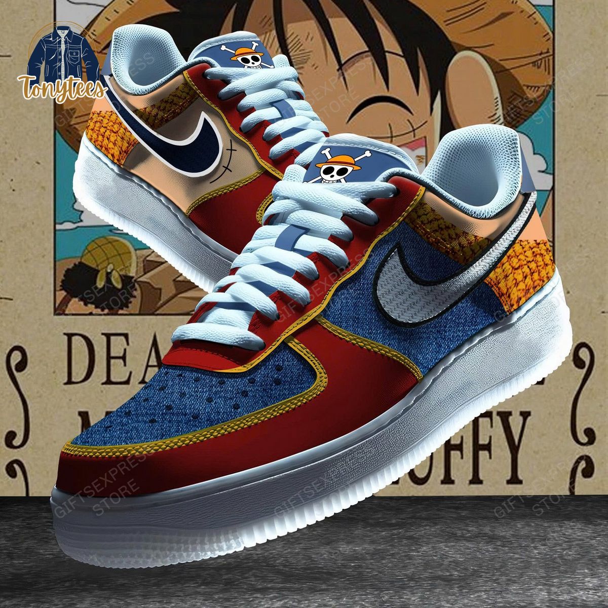 Monkey D. Luffy Air Force 1 Sneaker