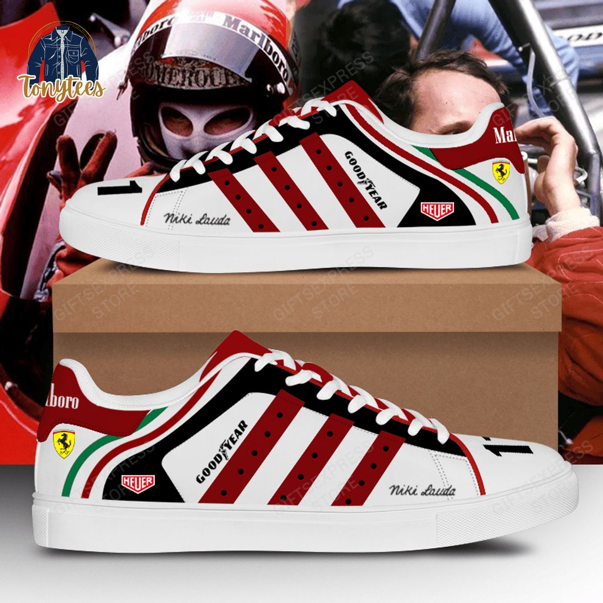 Niki Lauda Adidas Stan Smith Shoes