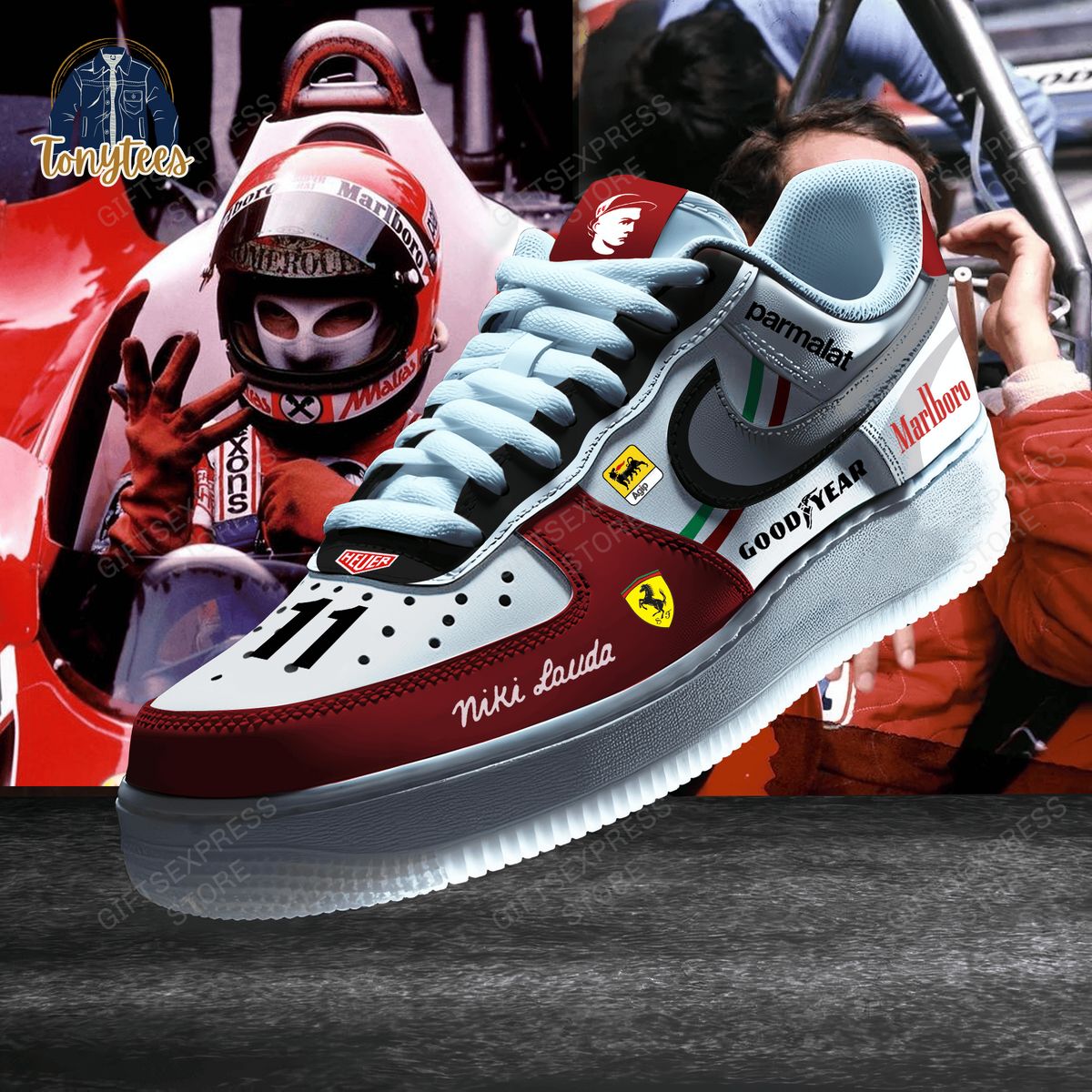 Niki Lauda Air Force 1 Sneaker