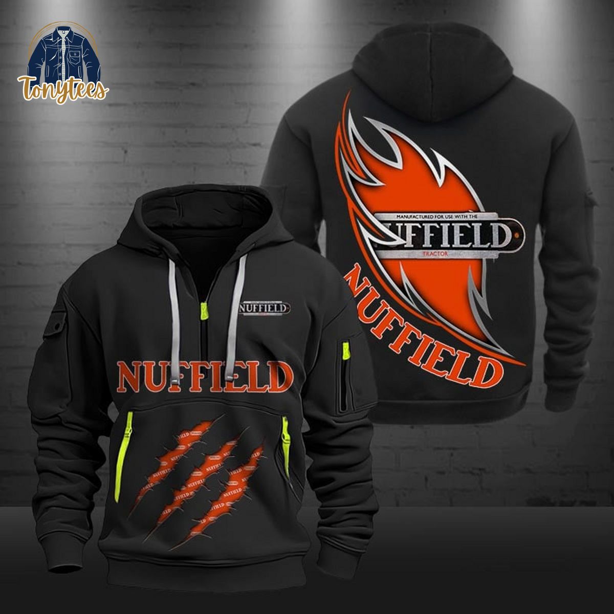 Nuffield Tractors Heavy Hoodie