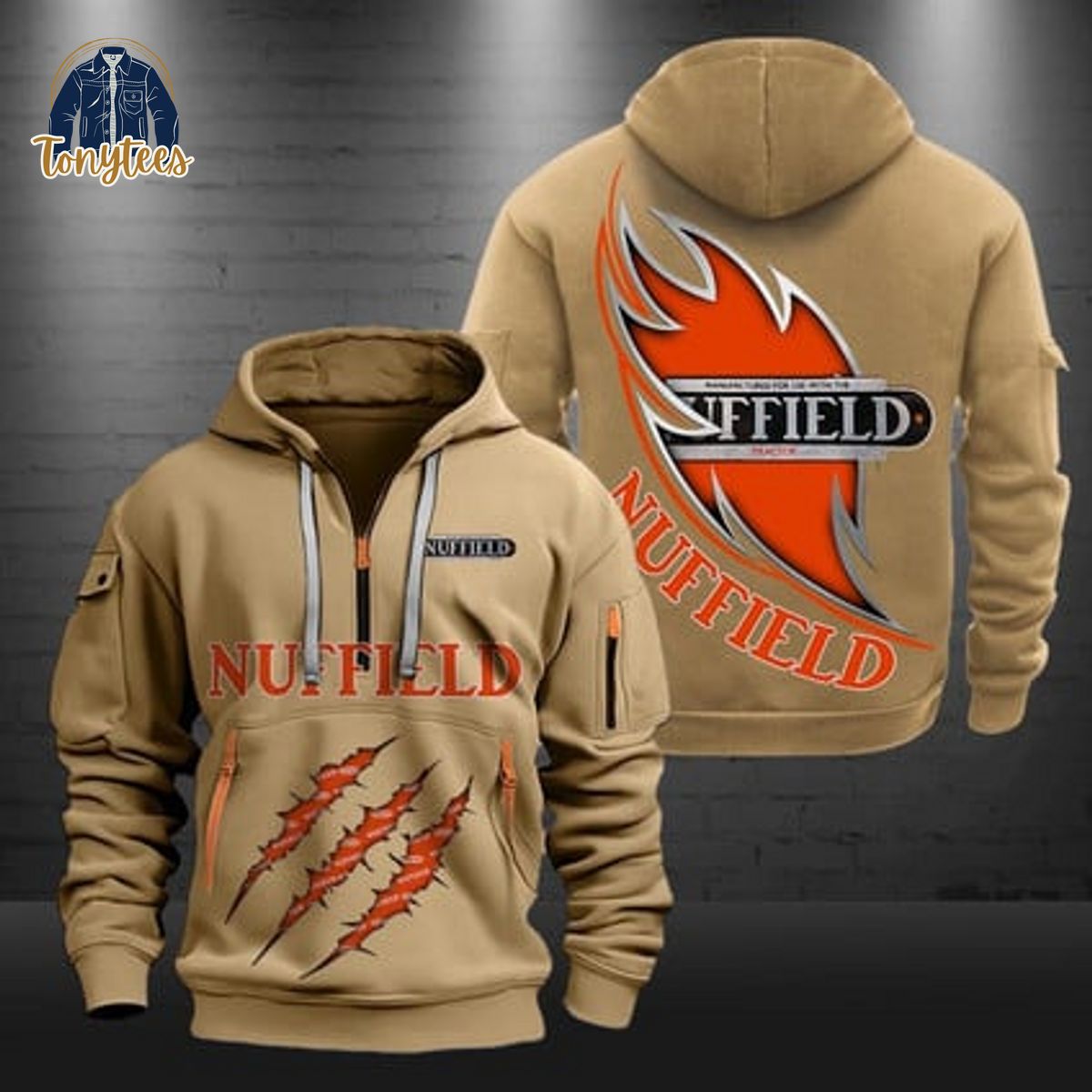 Nuffield Tractors Heavy Hoodie