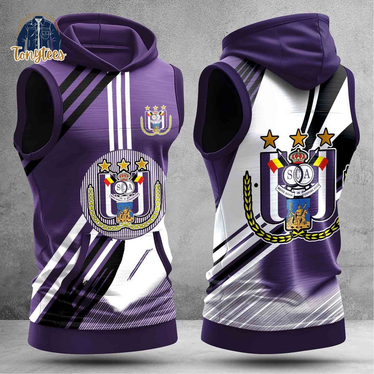 R.S.C. Anderlecht Pro League TankTop Hoodie