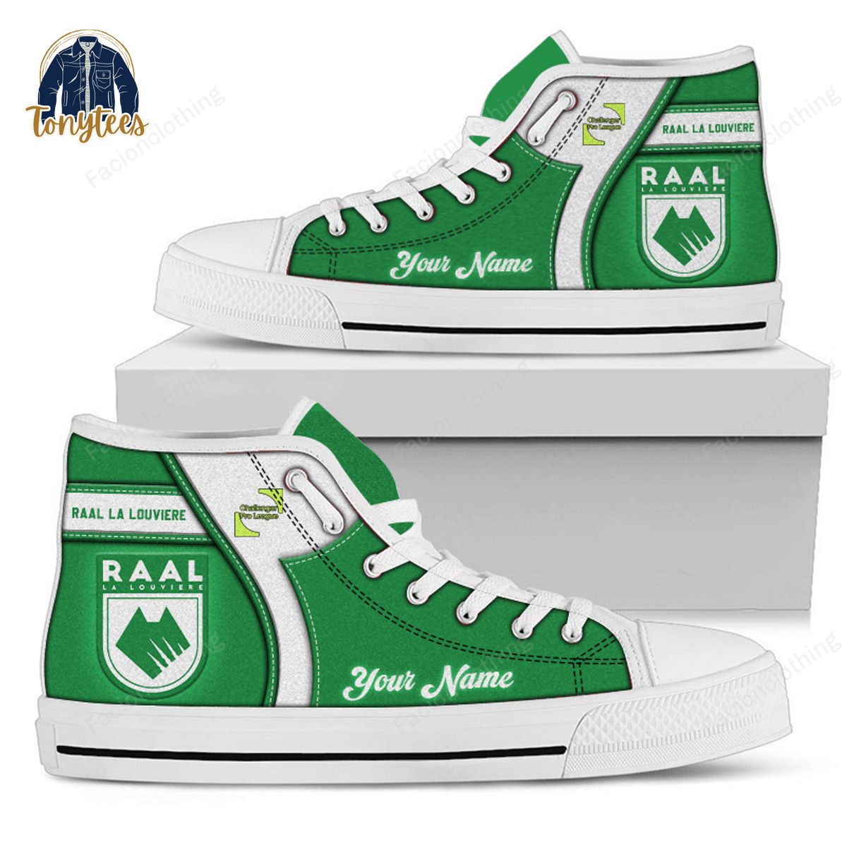 RAAL La Louviere Personalized High Top Canvas Shoes