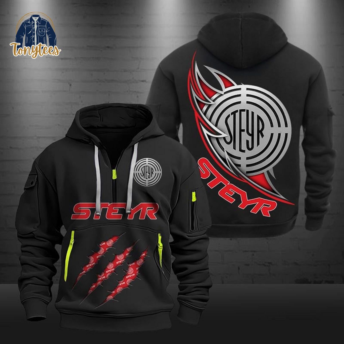 Steyr Tractors Heavy Hoodie