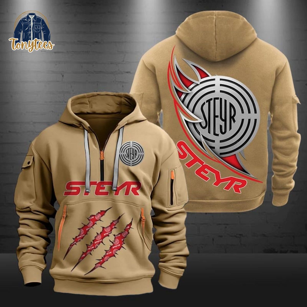 Steyr Tractors Heavy Hoodie