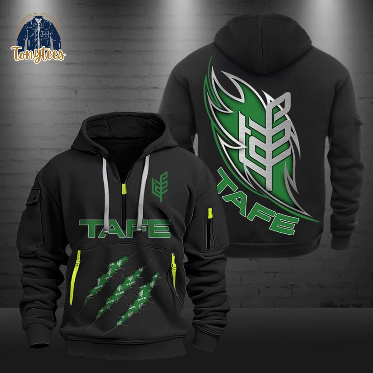 Tafe Tractors Heavy Hoodie