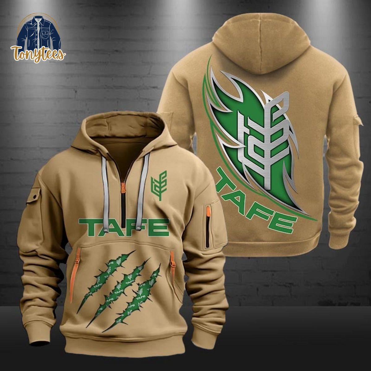 Tafe Tractors Heavy Hoodie