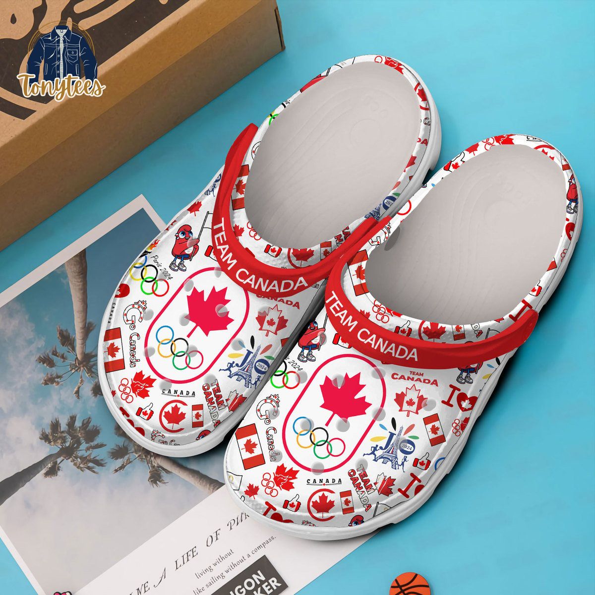 Team Canada Olympic Paris 2024 Crocs Clogs