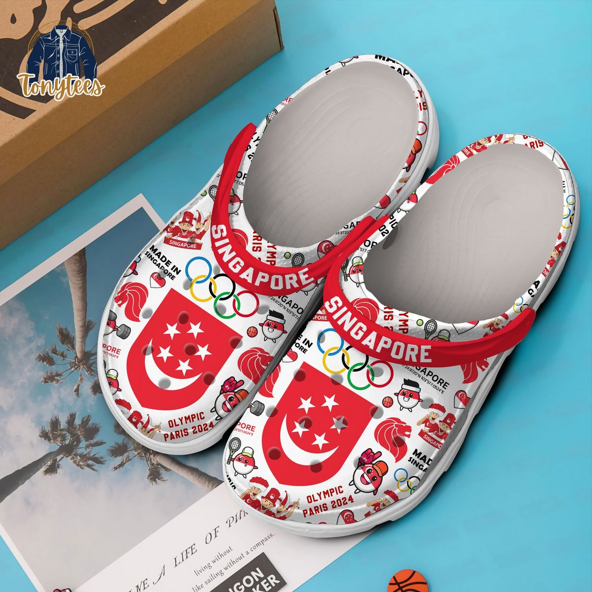 Team Singapore Olympic Paris 2024 Crocs Clogs