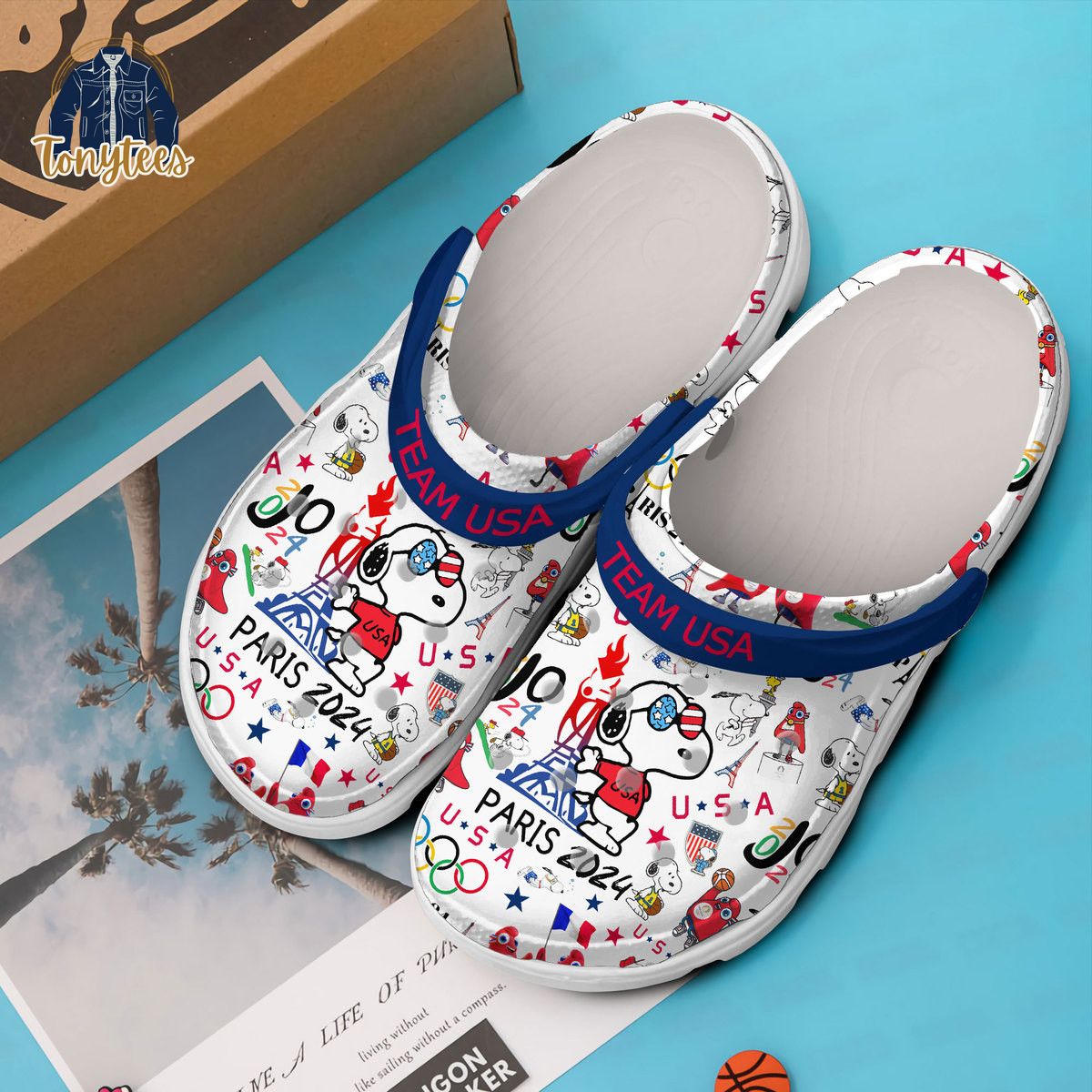 Team USA Olympic Paris 2024 Crocs Clogs