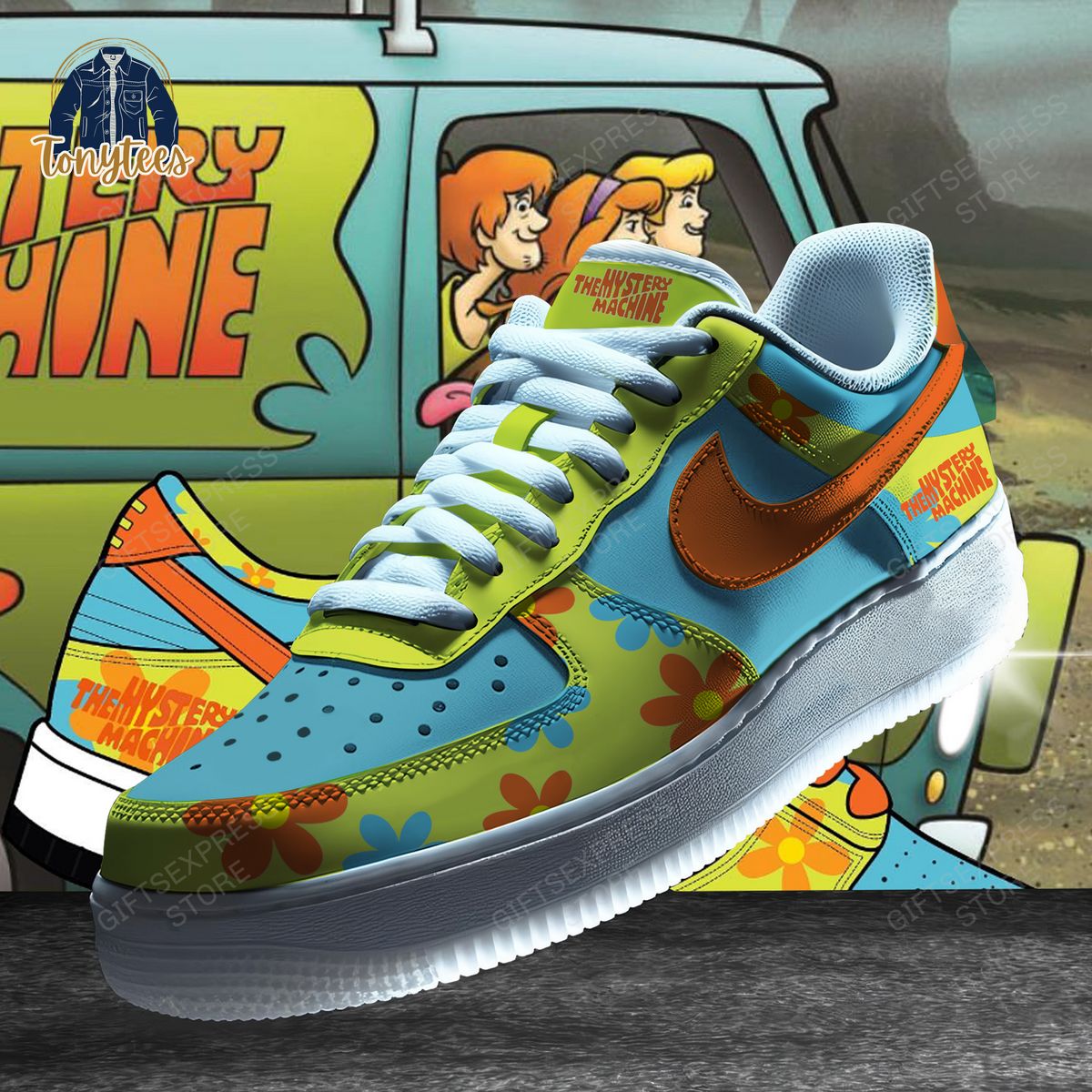 The Mystery Machine Air Force 1 Sneaker