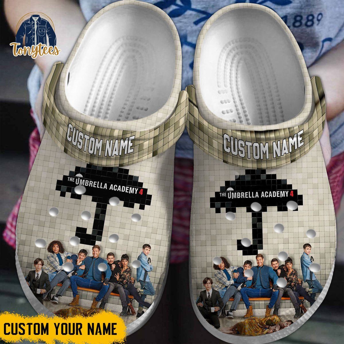 The Umbrella Academy Custom Name Crocs Clogs Shoes