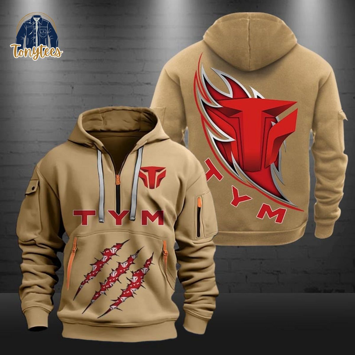 TYM Tractors Heavy Hoodie