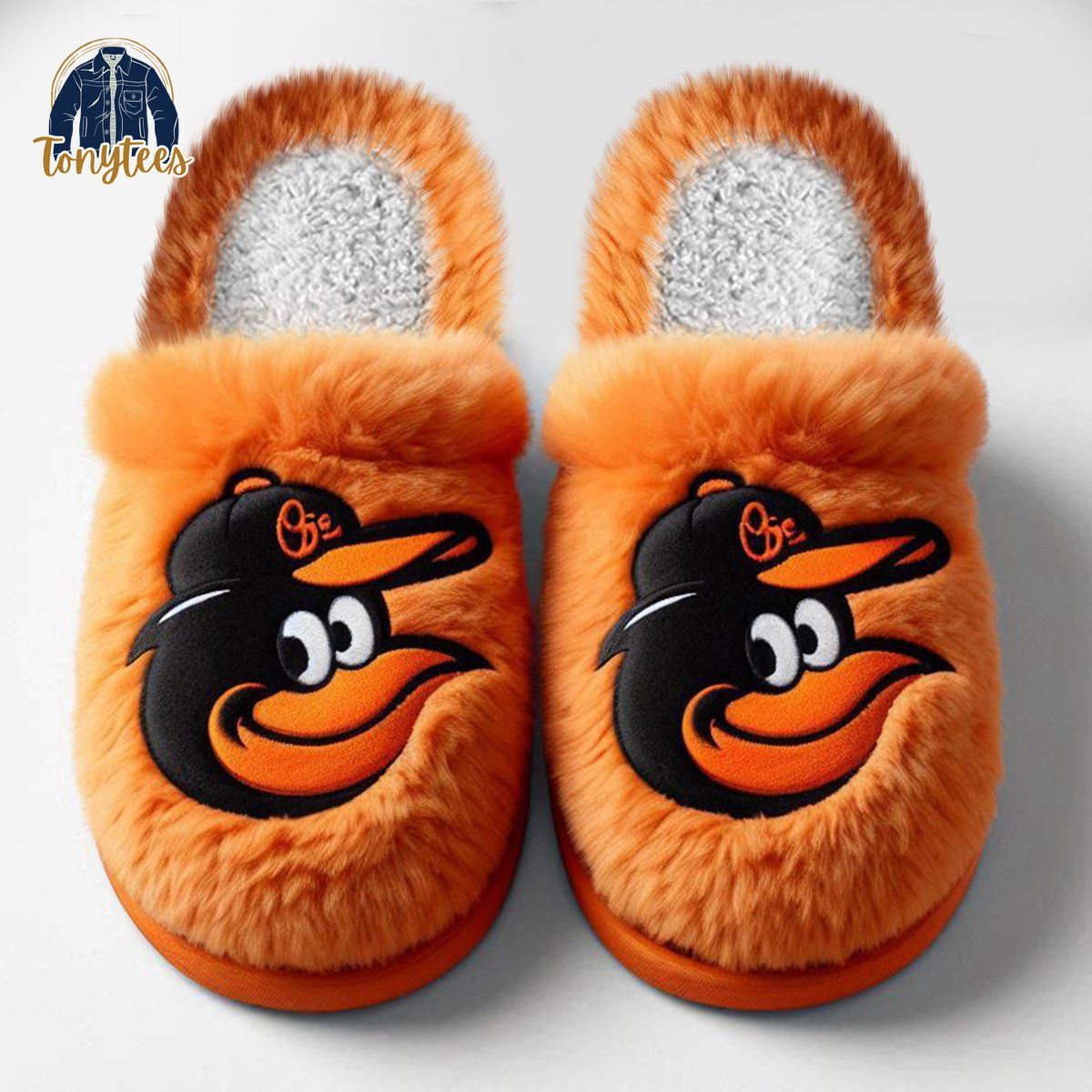 Baltimore Orioles MLB Fleece Slippers