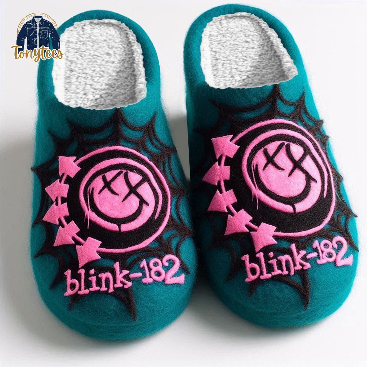 Blink-182 Fleece Slippers