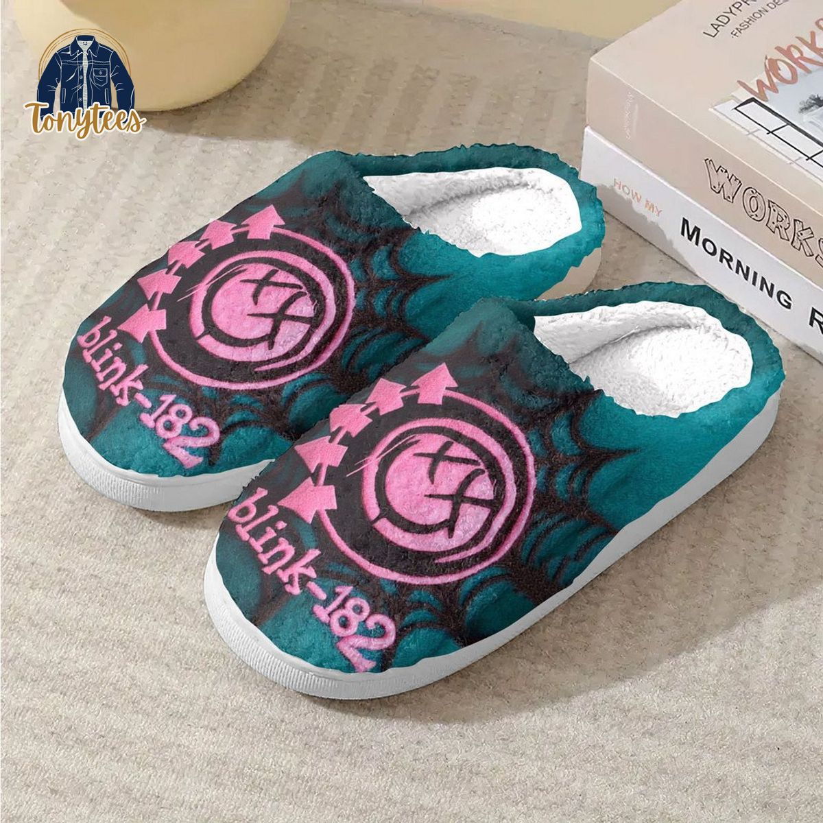 Blink-182 Fleece Slippers