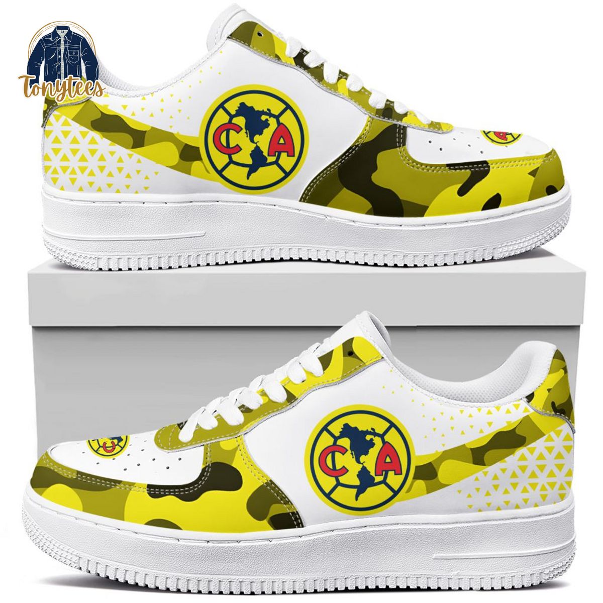 Club America LIGA MX Air Force 1 Sneaker