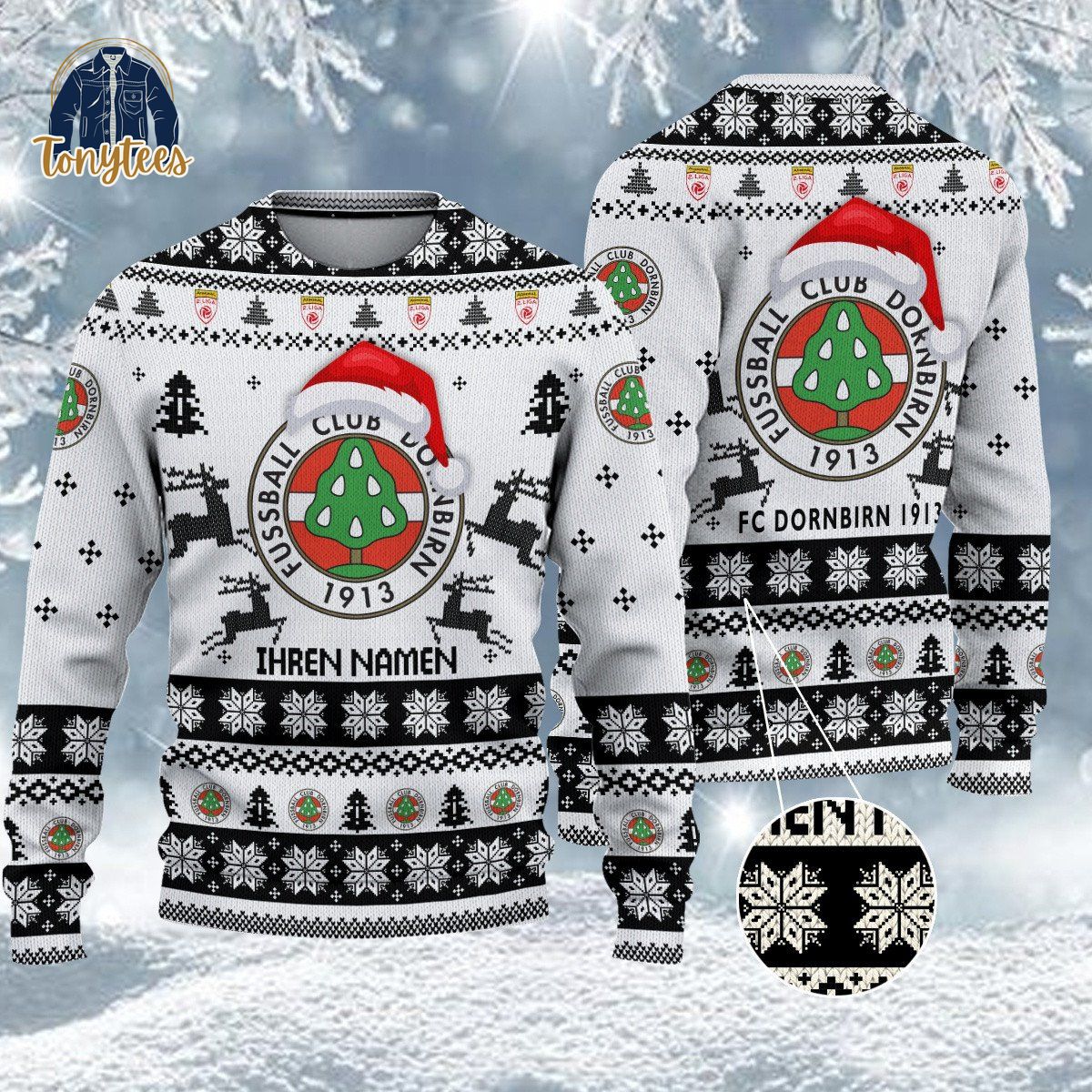 FC Dornbirn 1913 Admiral Bundesliga 2024 Ugly Sweater