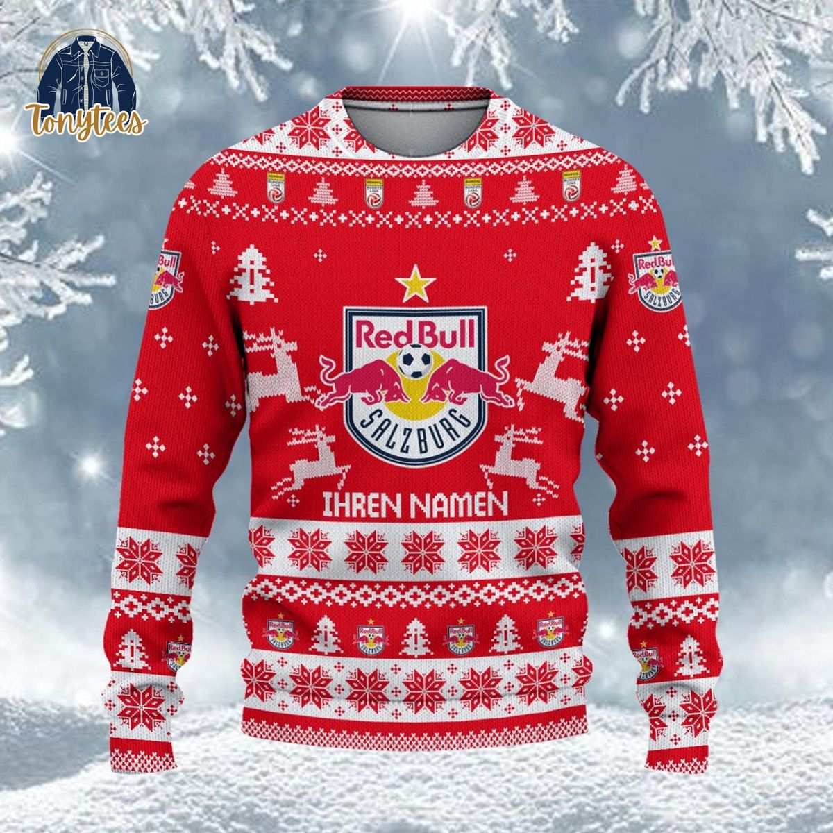 FC Red Bull Salzburg Admiral Bundesliga 2024 Ugly Sweater