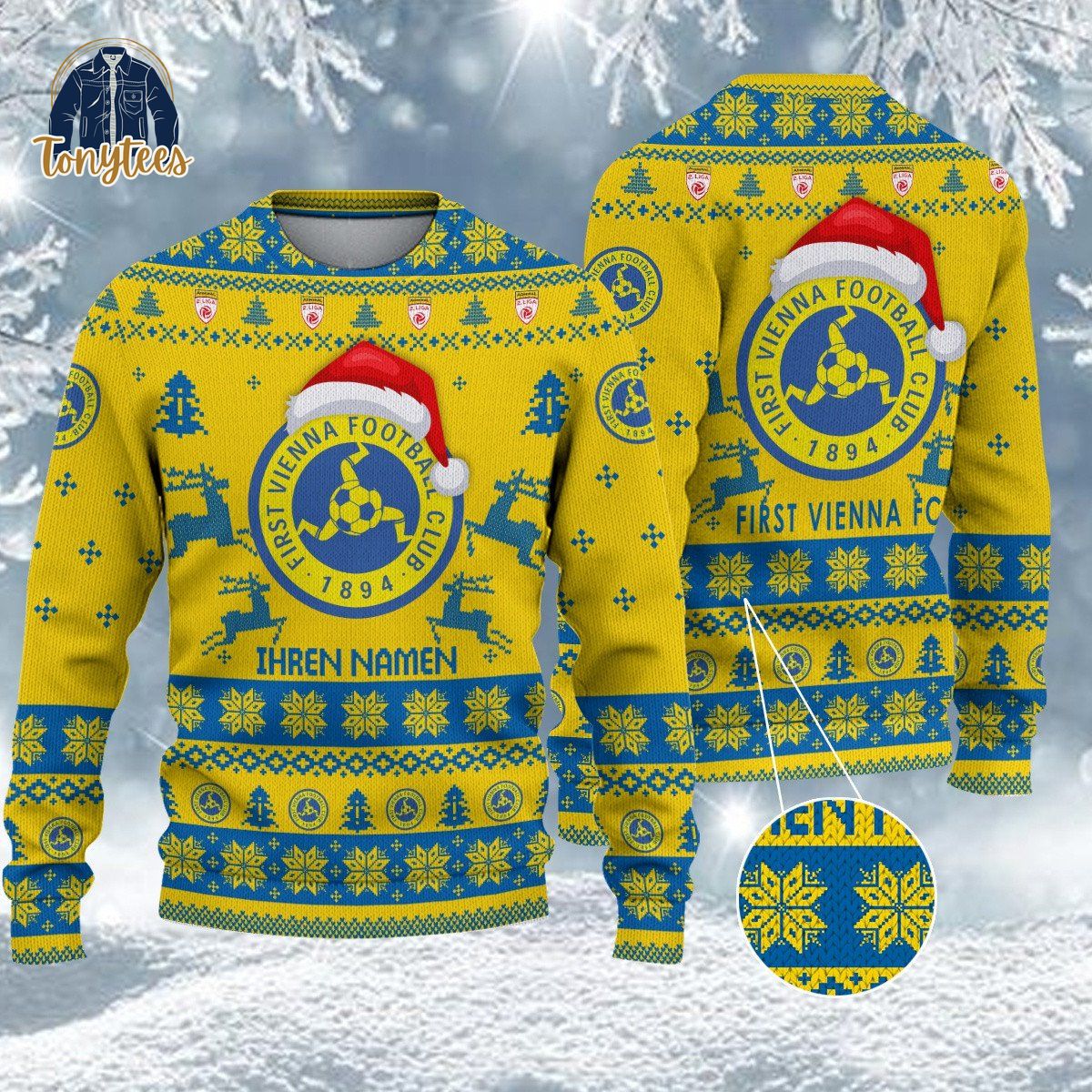 First Vienna FC Admiral Bundesliga 2024 Ugly Sweater