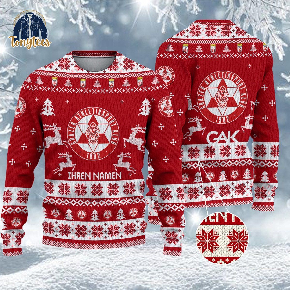 Grazer AK Admiral Bundesliga 2024 Ugly Sweater