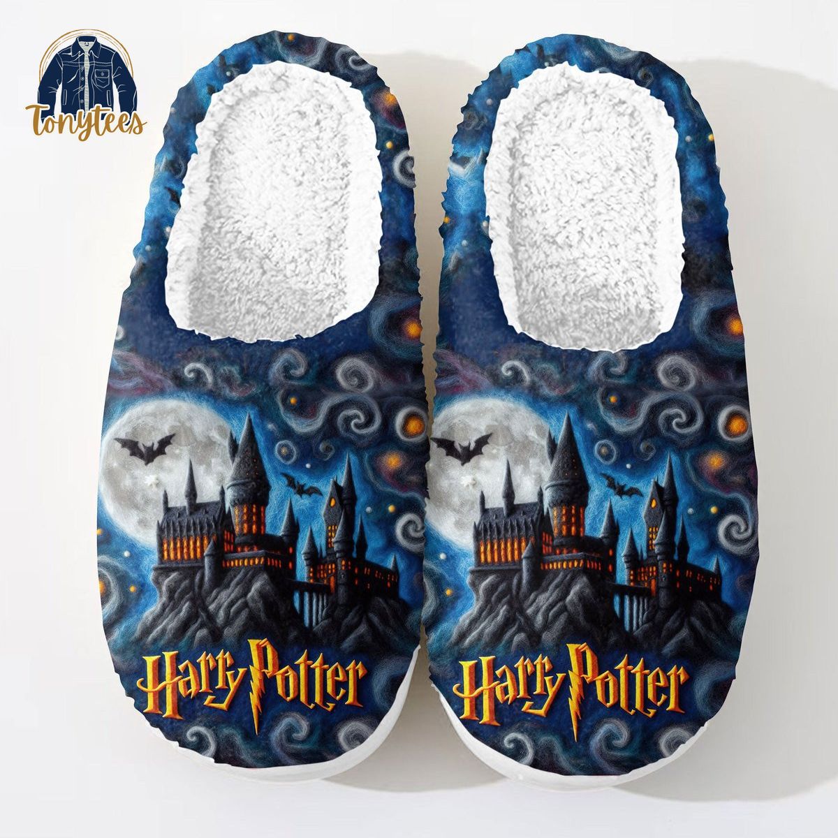 Harry Potter Halloween Fleece Slippers