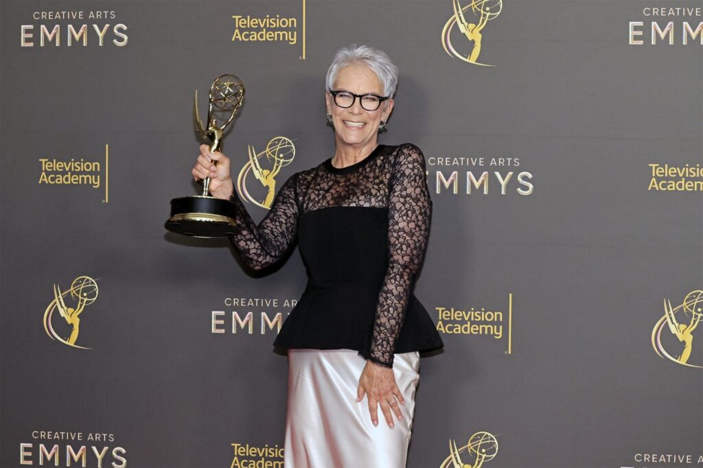 Jamie Lee Curtis scores first Emmy for The Bear