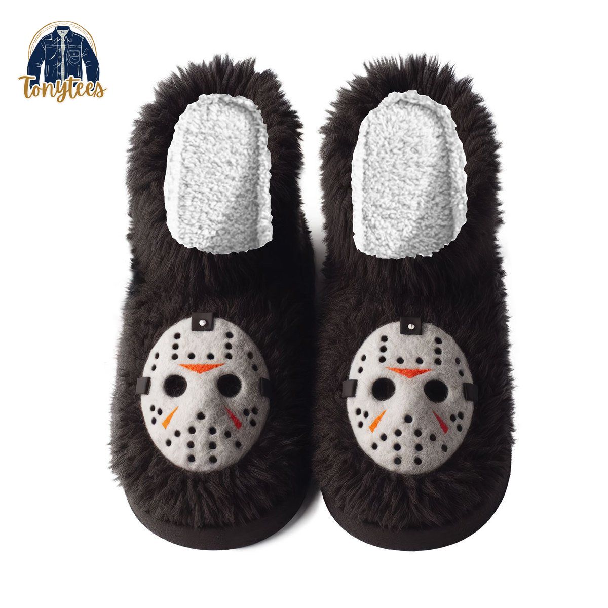 Jason Voorhees Fleece Slippers