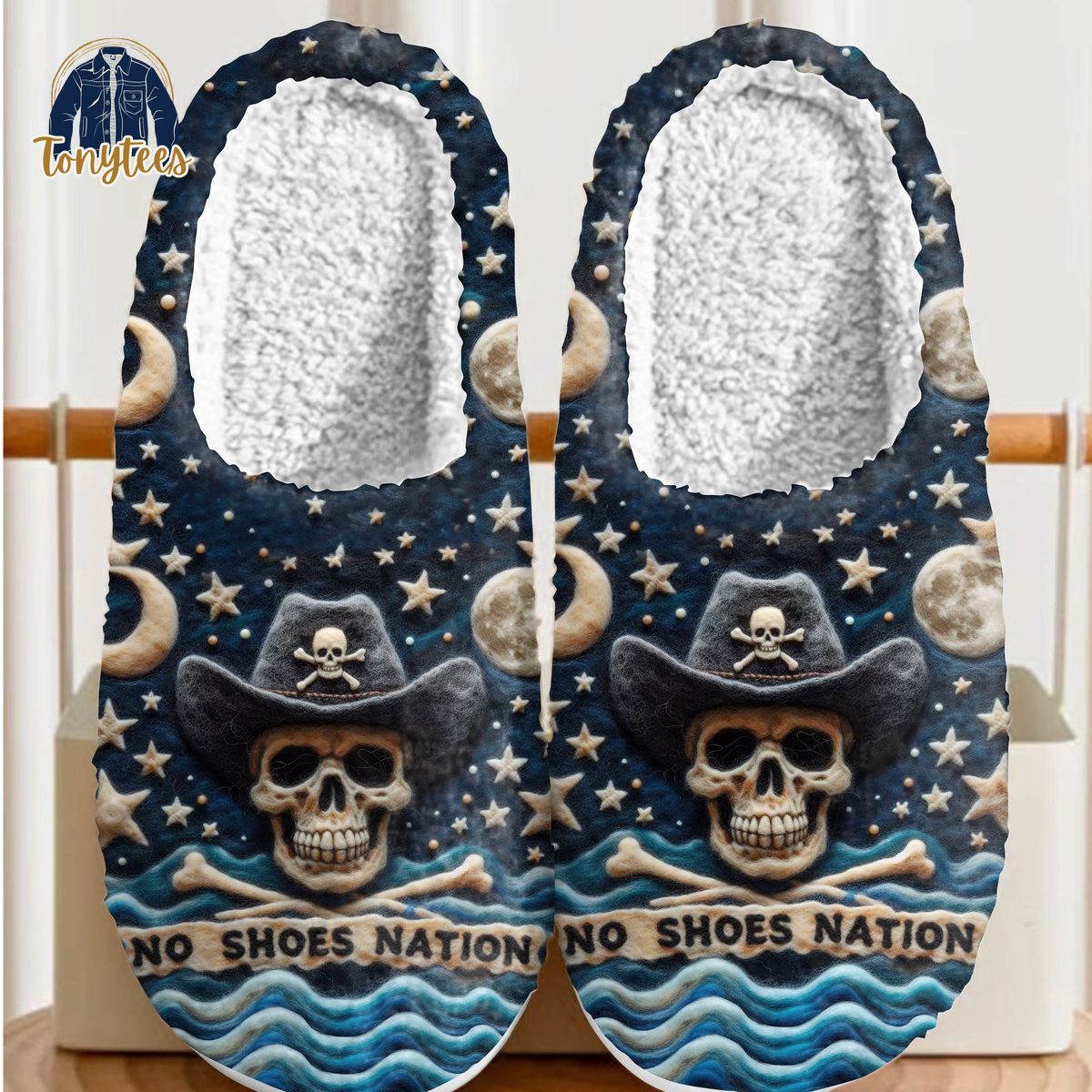 Kenny Chesney Live in No Shoes Nation Fleece Slippers