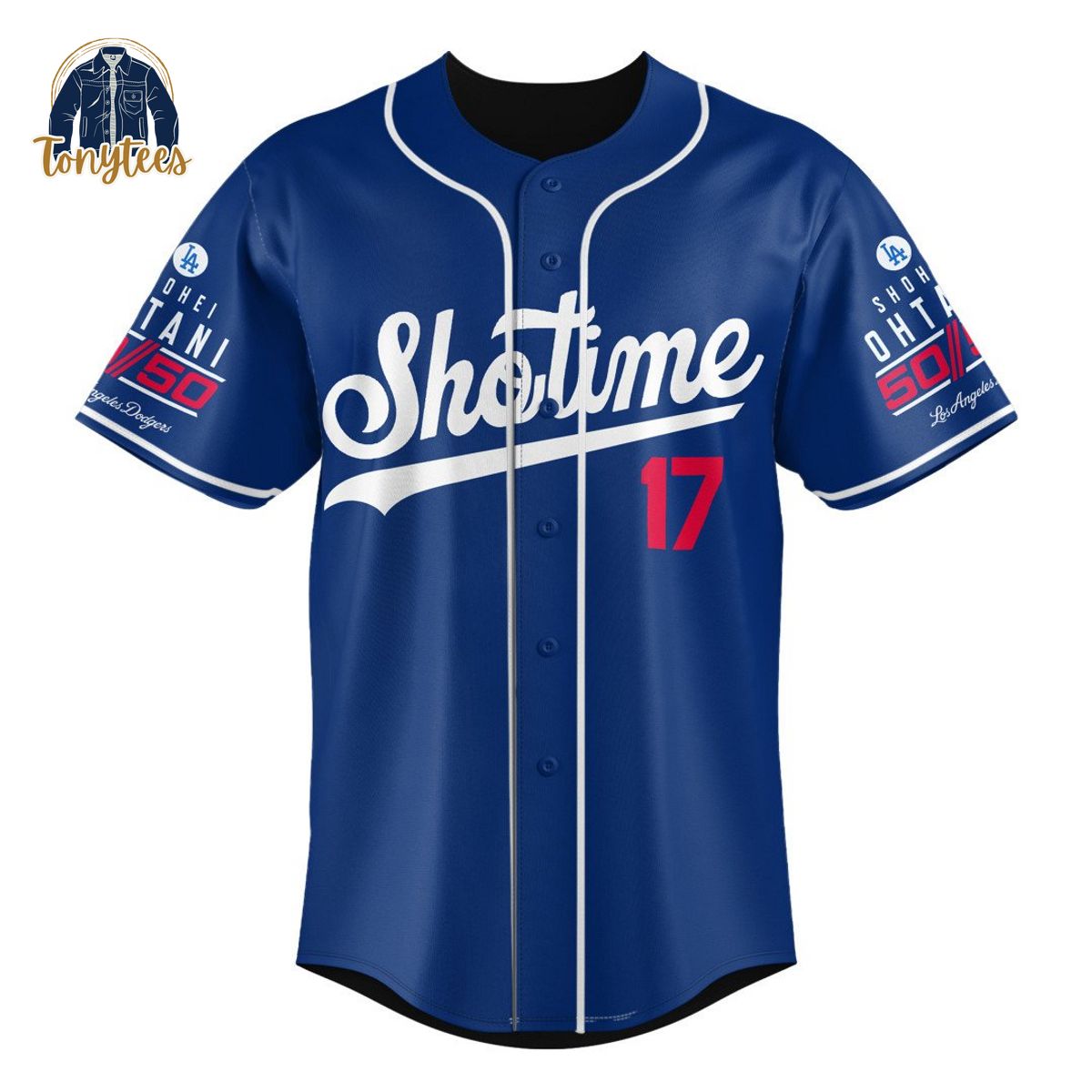 Los Angeles Dodgers Shotime First Player In MLB History Baseball Jersey