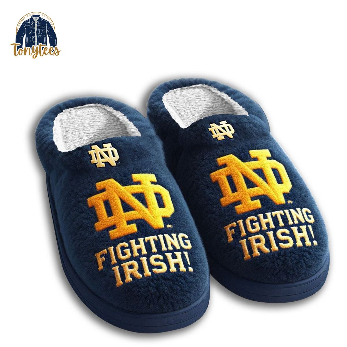 Notre Dame Fighting Irish Fleece Slippers