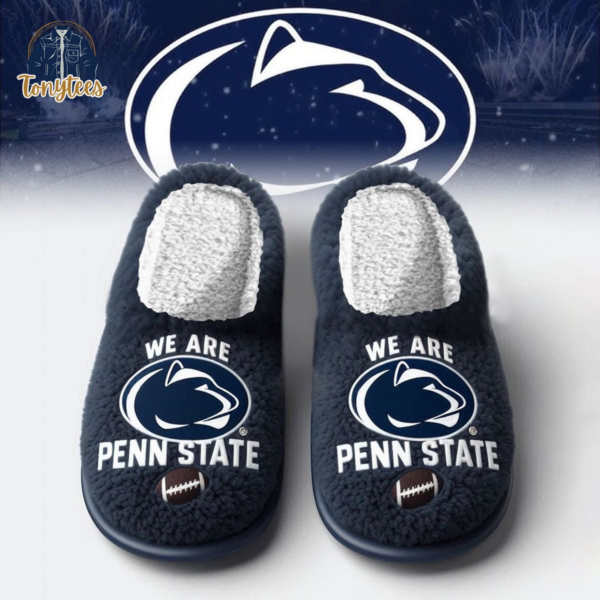 Penn State Nittany Lions Fleece Slippers