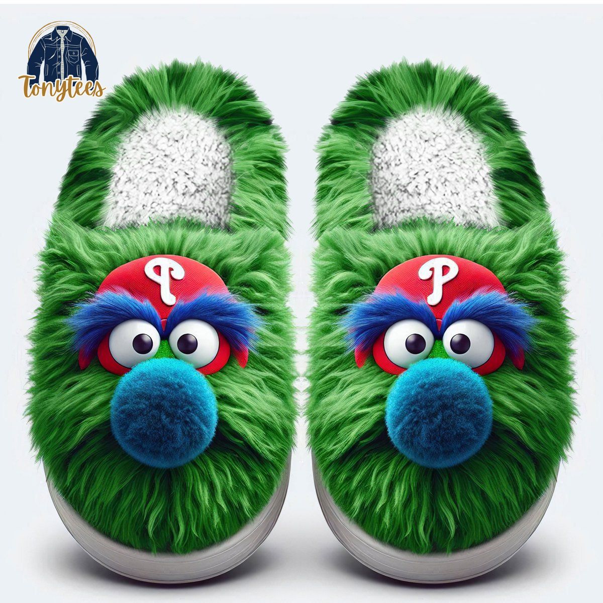 Philadelphia Phillies MLB Fleece Slippers