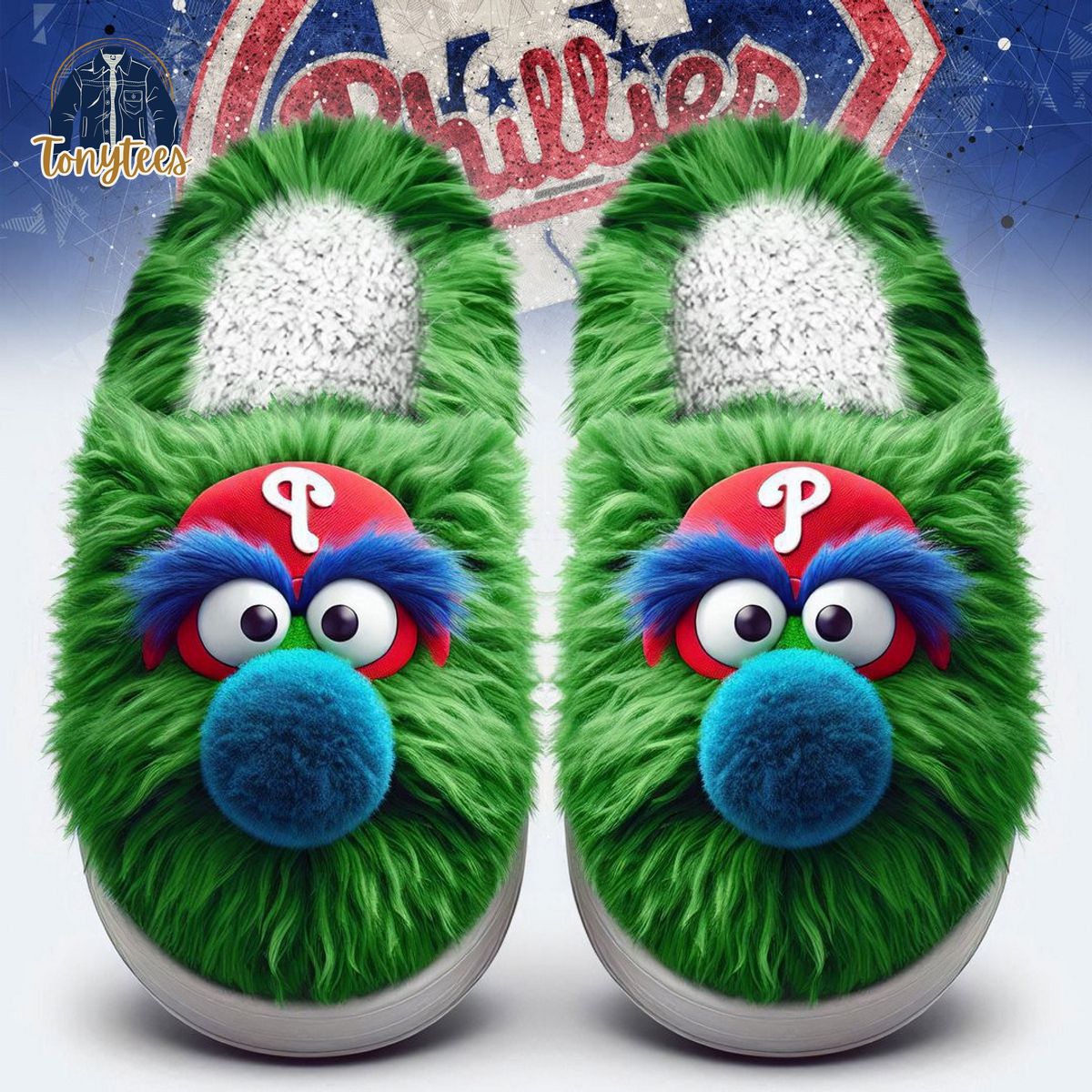 Philadelphia Phillies MLB Fleece Slippers