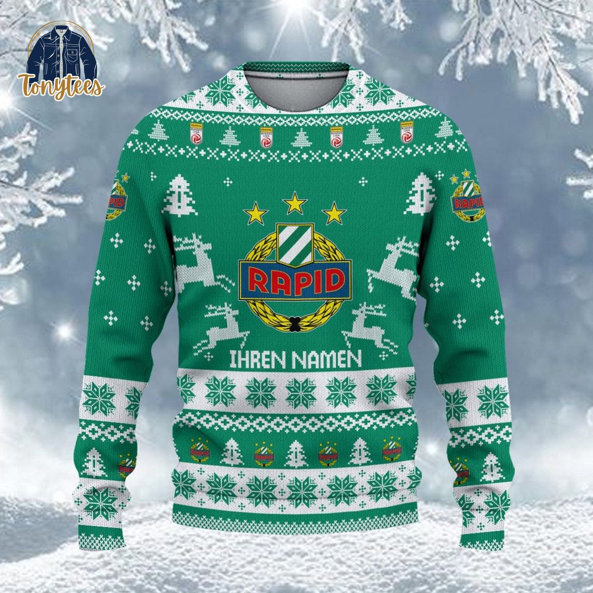 SK Rapid Wien Admiral Bundesliga 2024 Ugly Sweater