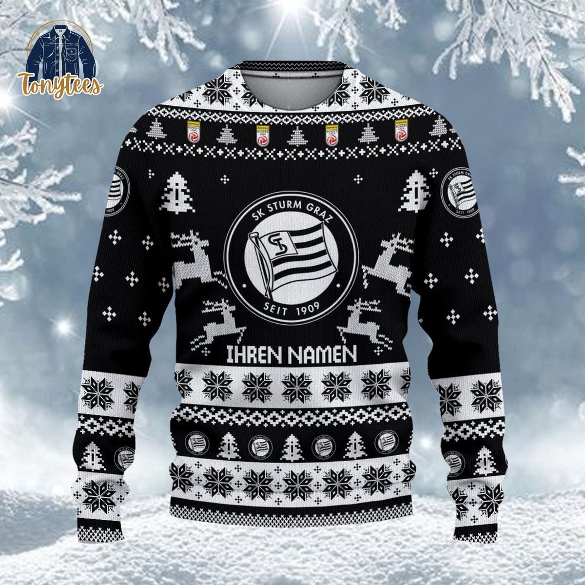 SK Sturm Graz Admiral Bundesliga 2024 Ugly Sweater