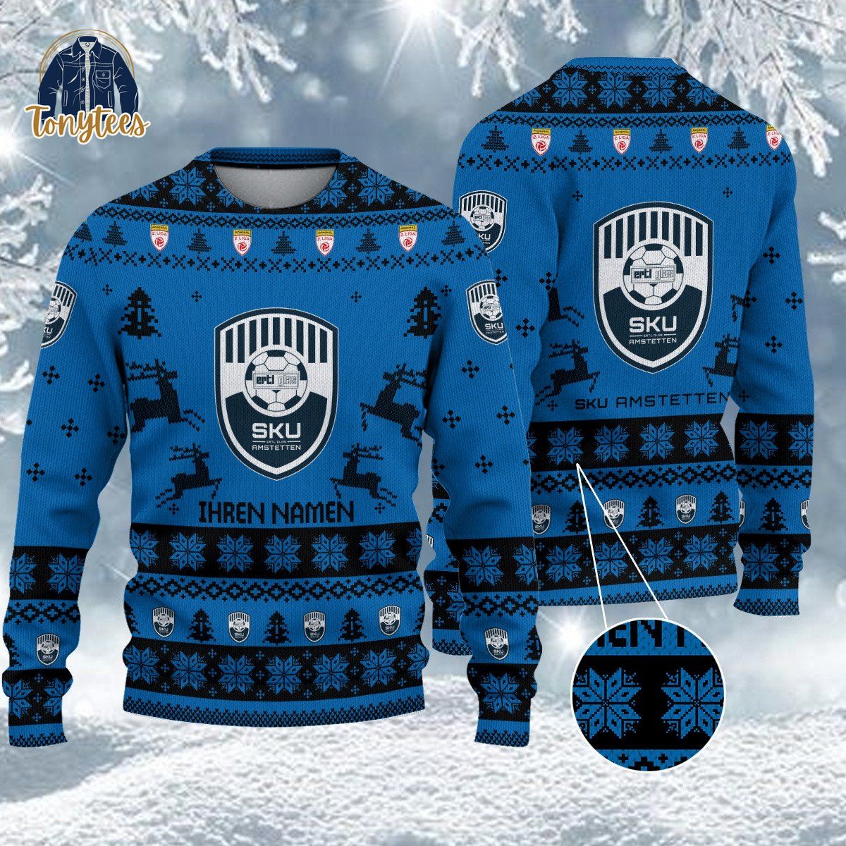 SKU Amstetten Admiral Bundesliga 2024 Ugly Sweater