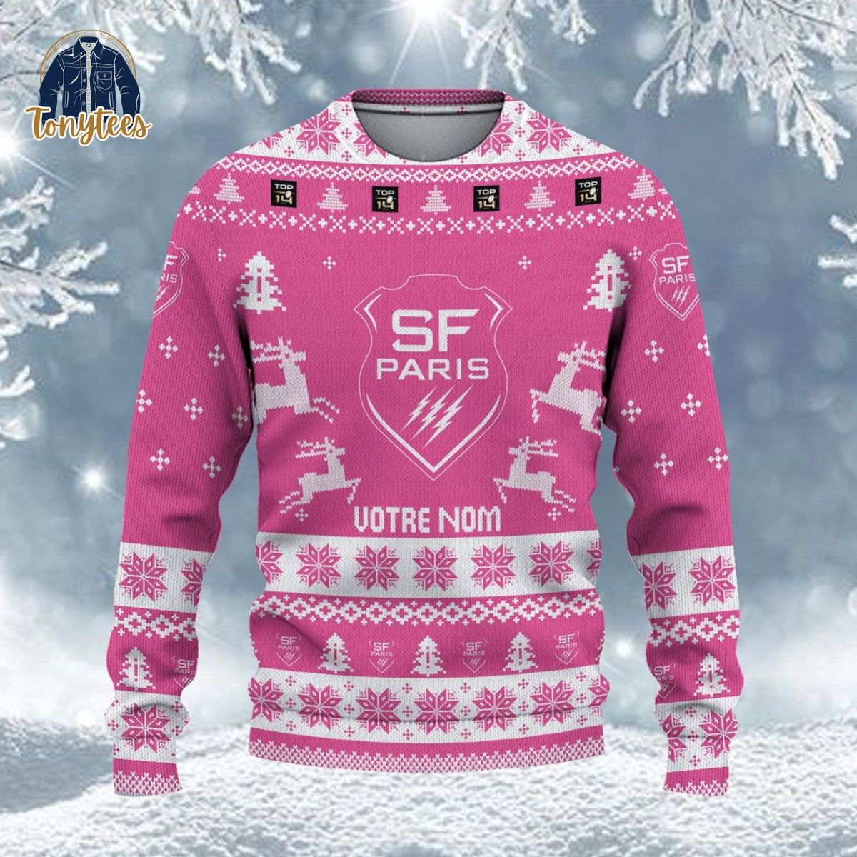 Stade Francais 2024 Pull moche Top 14