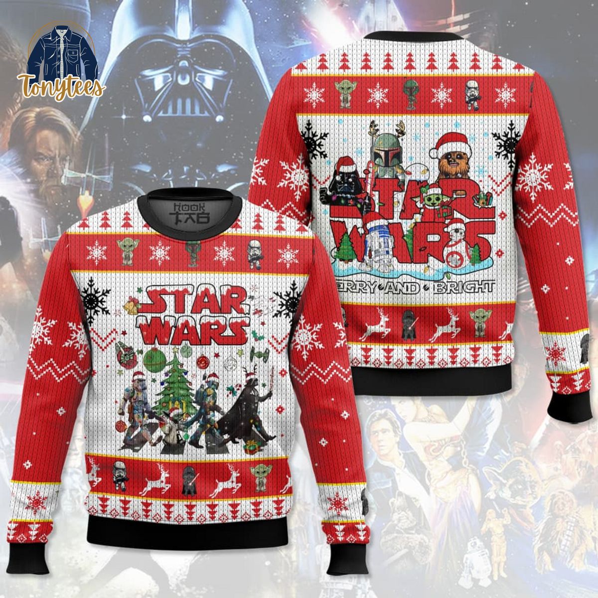 Star Wars Merry Christmas Ugly Sweater