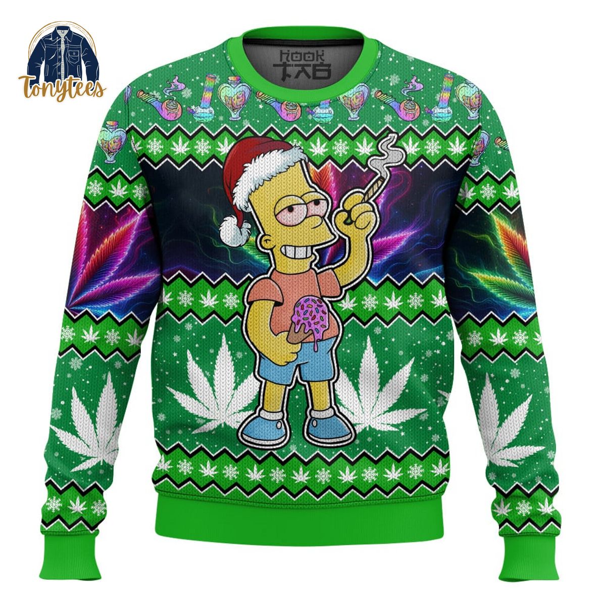 The Simpson Family Brat Ugly Sweater