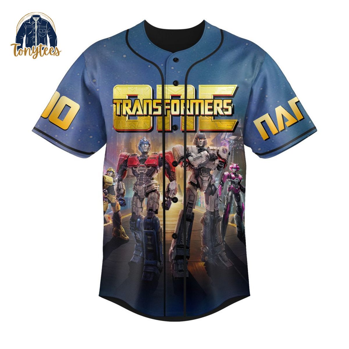 Transformers One Discover The Orign Behind The Rivalry Personalized Baseball Jersey